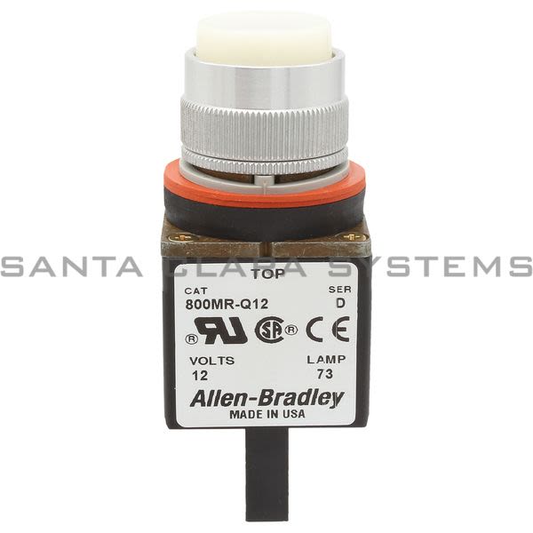 Allen Bradley 800MR-Q12W Pilot Light Product Image