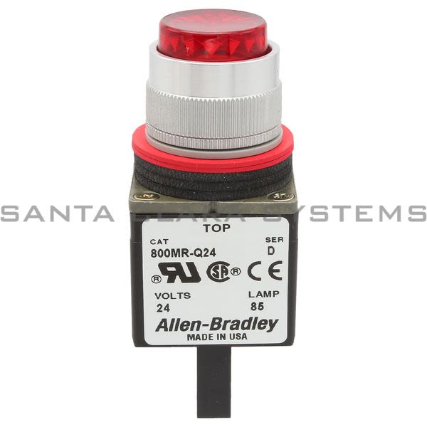 Allen Bradley 800MR-Q24R Pilot Light Product Image