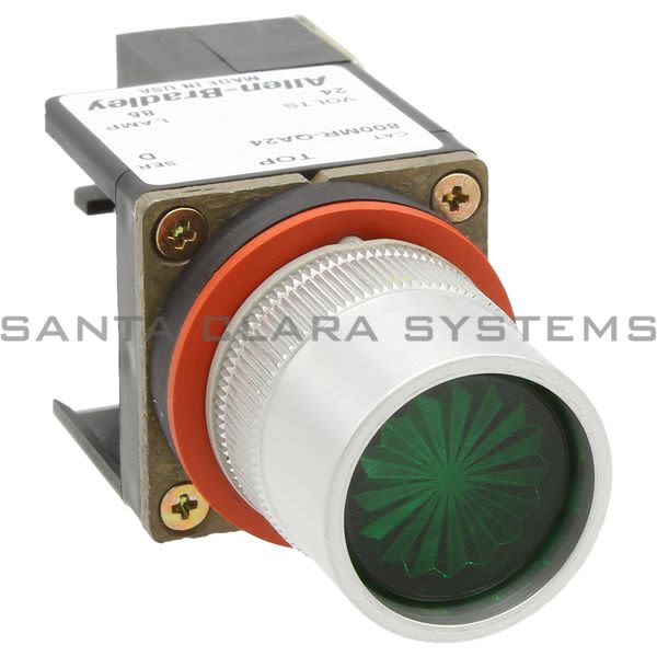 Allen Bradley 800MR-QA24GA Small Round Illuminated Push Button Product Image