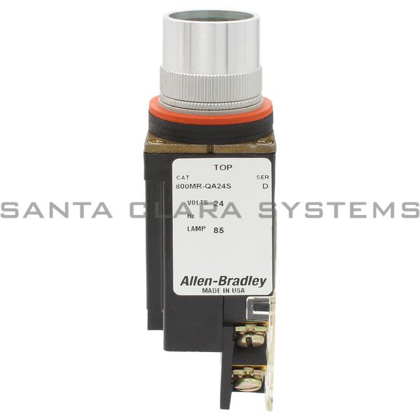 Allen Bradley 800MR-QA24GAK Small Round Illuminated Pushbutton Product Image