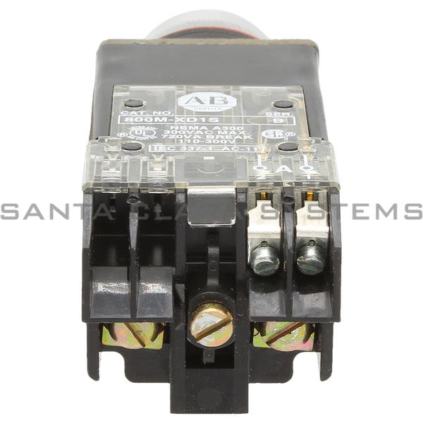 Allen Bradley 800MR-QB24AD1S Pushbutton Switch Product Image