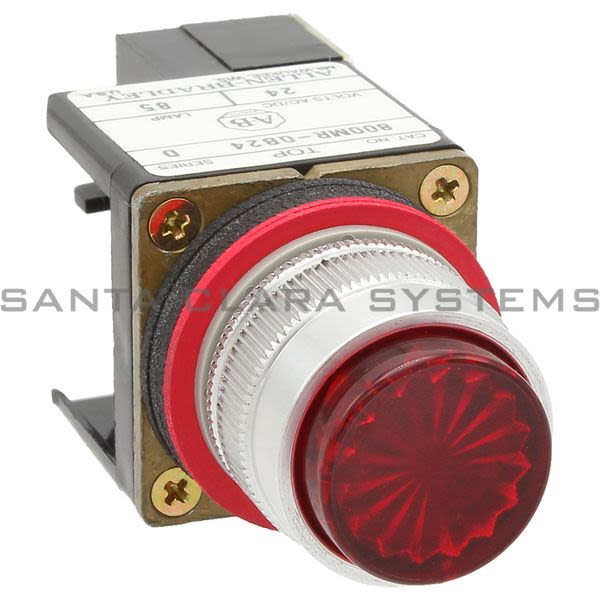 Allen Bradley 800MR-QB24RA Switch,Pushbutton 300V AC Max 10 amps Max Product Image