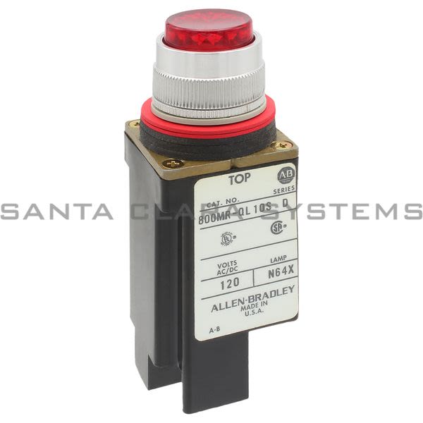 Allen Bradley 800MR-QL10RS Pilot Light Product Image