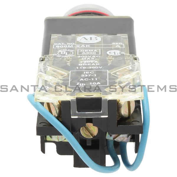 Allen Bradley 800MR-QTL24GK Small Round Pilot Light Push to Mtedt Full Voltage 24V Green LED Product Image