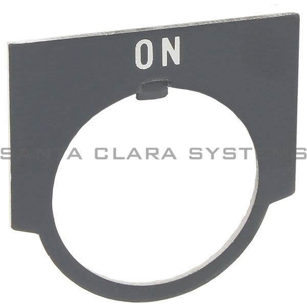 Allen Bradley 800MR-W10 Legend Plate "On" Product Image