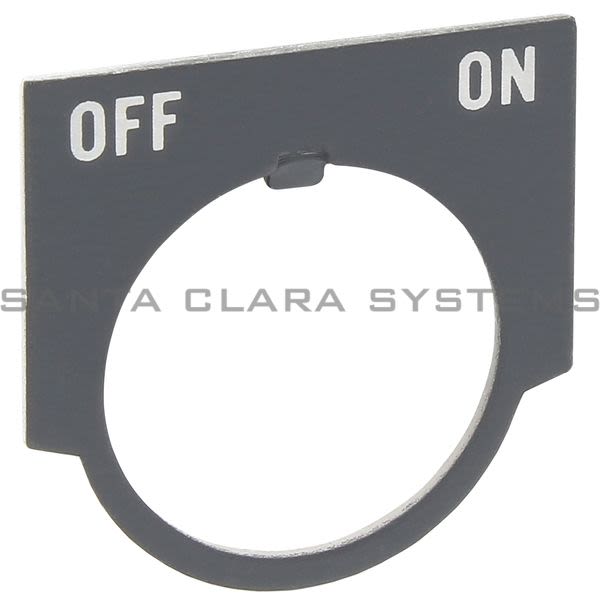 Allen Bradley 800MR-W50 Legend Plate Product Image