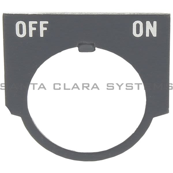 Allen Bradley 800MR-W50 Legend Plate Product Image