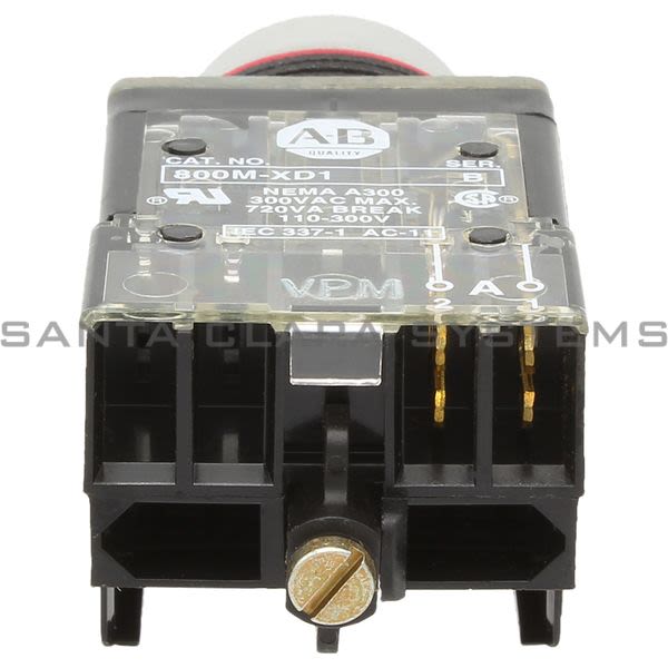 Allen Bradley 800MR-XOD1 Pushbutton Product Image