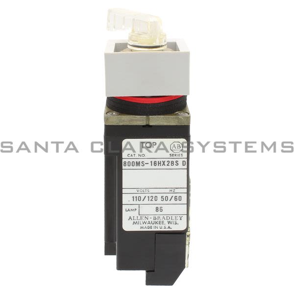 Allen Bradley 800MS-16HZ2BRAS Selector Switch Product Image