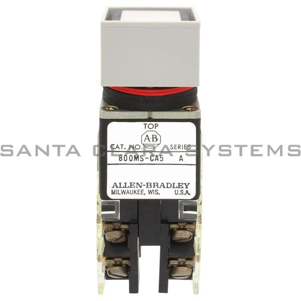 Allen Bradley 800MS-CA5BK Pushbutton Switch Product Image