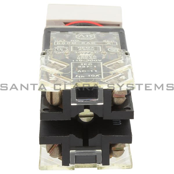Allen Bradley 800MS-CA5BK Pushbutton Switch Product Image