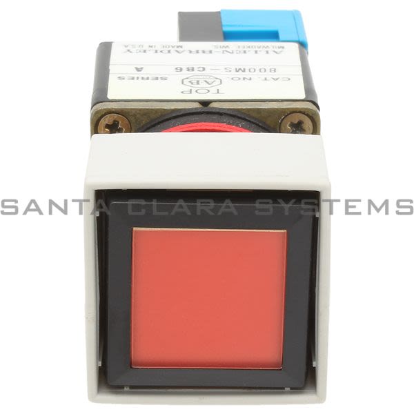 Allen Bradley 800MS-CB6AR Pushbutton Product Image