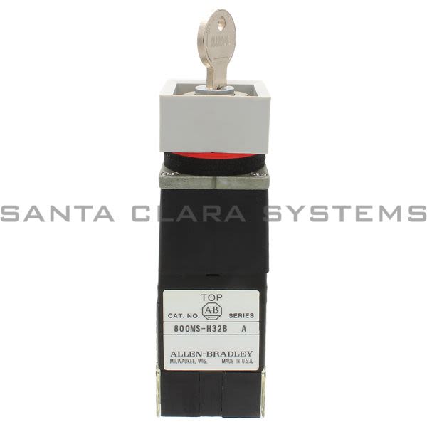 Allen Bradley 800MS-H32BB Small Square Selector Switch Product Image