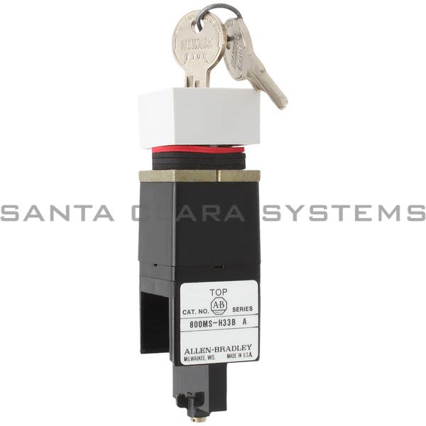 Allen Bradley 800MS-H33B Selector Switch Product Image