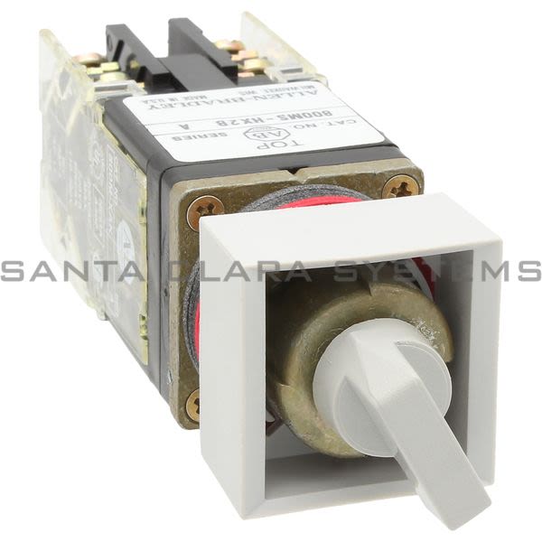 Allen Bradley 800MS-HG2BBK 2 Position Selectro Switch Non- Illuminated Product Image