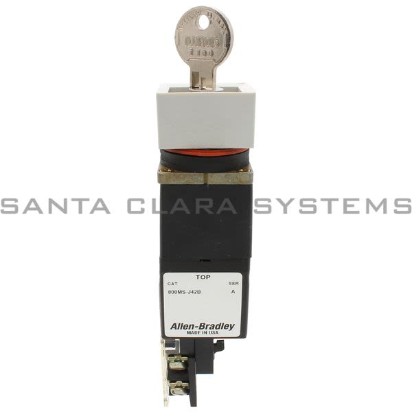 Allen Bradley 800MS-J42BLAK Selector Switch Product Image