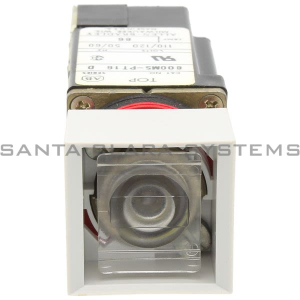Allen Bradley 800MS-PT16 Light,Push to Test Pilot 300V AC Max 10 amp Max Product Image