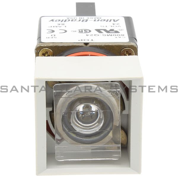 Allen Bradley 800MS-Q24 Small Round Full Voltage Pilot Light W/O Lens 24V Product Image