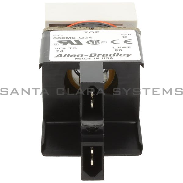 Allen Bradley 800MS-Q24 Small Round Full Voltage Pilot Light W/O Lens 24V Product Image