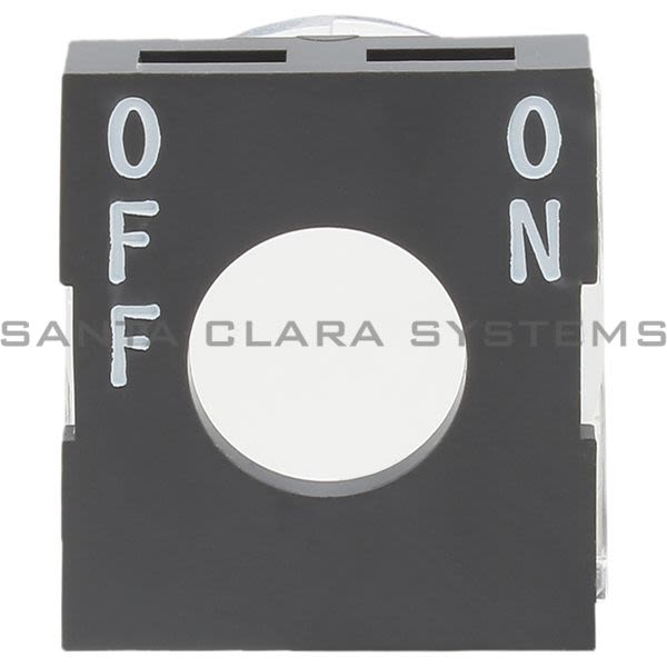 Allen Bradley 800MS-WS50 Legend Plate Product Image