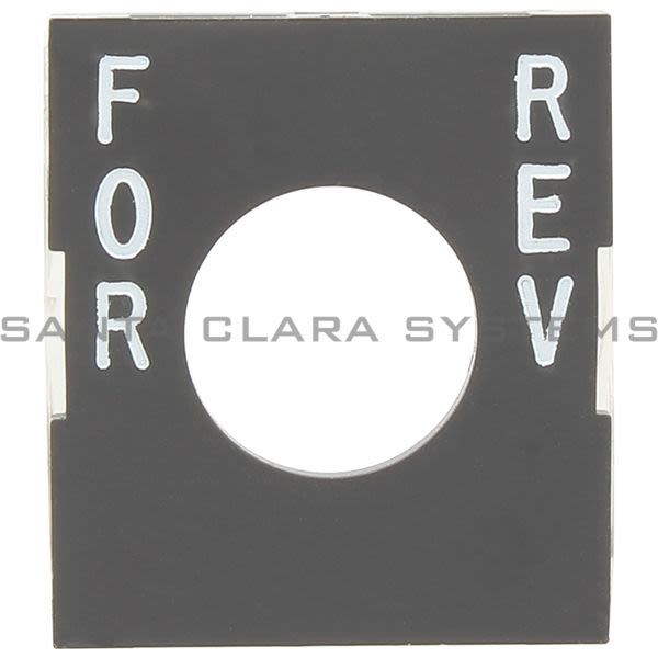 Allen Bradley 800MS-WS51 Legend Plate | for-Rev Product Image