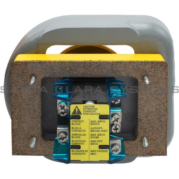 Allen Bradley 800P-F2YHBV Palm-Operated Pushbutton Product Image