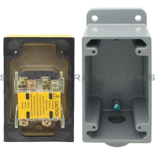 Allen Bradley 800P-S1C1B Push Button Palm Operated Product Image