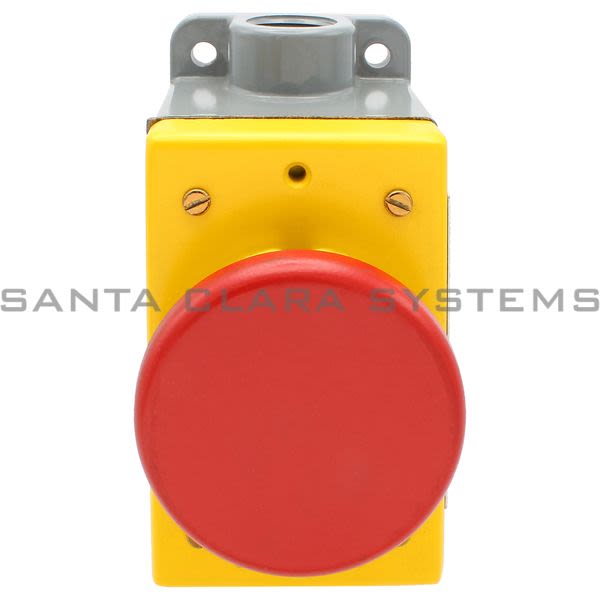 Allen Bradley 800P-S1R1B Palm Operated Pushbutton Product Image