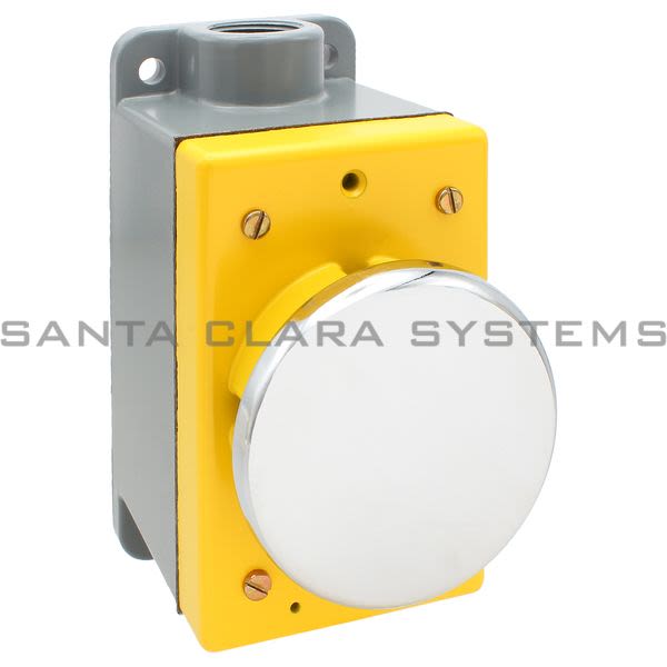 Allen Bradley 800P-S2C2B Palm Operated Push Button Product Image