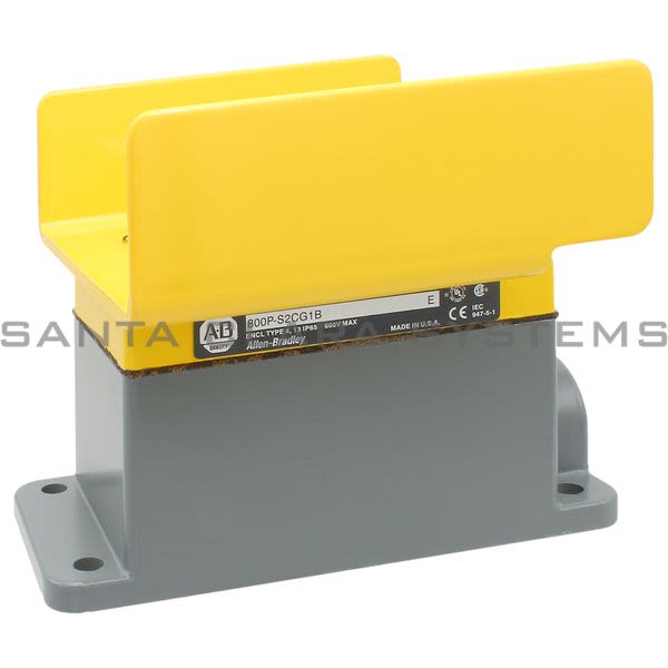 Allen Bradley 800P-S2CG1B Pushbutton Palm Operated Product Image