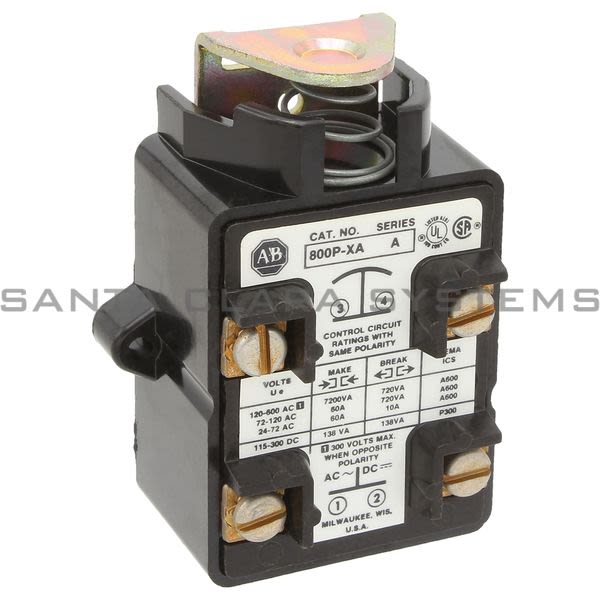 Allen Bradley 800P-XA Palm Operated Contact Block Kit Product Image