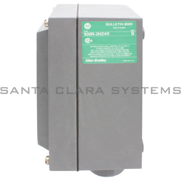 Allen Bradley 800R-2HZ4R Push Button Enclosure Product Image