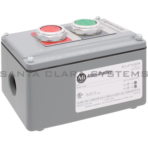 Allen Bradley 800R-2TAM Pushbutton Station Enclosure Product Image