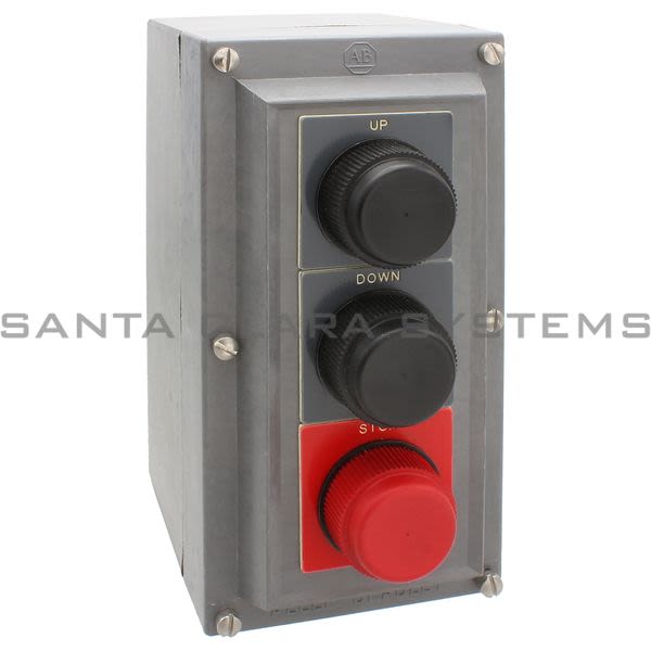Allen Bradley 800R-3HC4R 3 Button Station,Assem Pushbutton 600V AC Max 5 amp Max Product Image