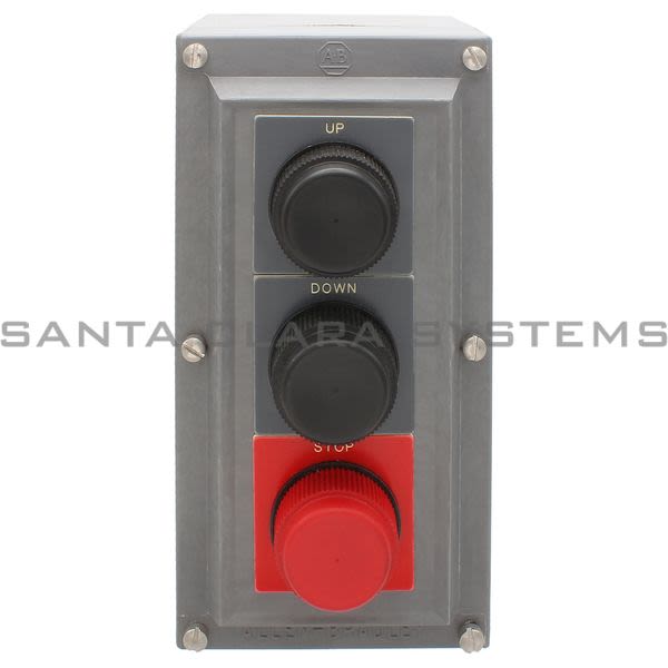 Allen Bradley 800R-3HC4R 3 Button Station,Assem Pushbutton 600V AC Max 5 amp Max Product Image