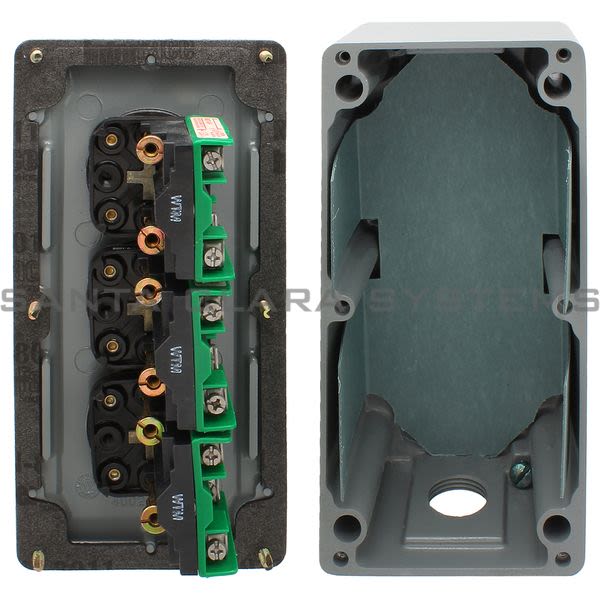 Allen Bradley 800R-3TG Sealed Contact Push Button Statioon 3 Push Buttons Bootless Style Start Jog Stop Type 4,13 Product Image