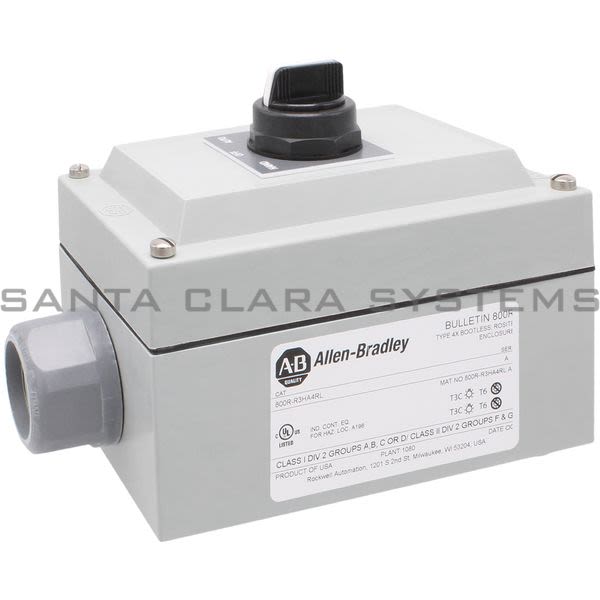 Allen Bradley 800R-R3HA4RL Assembled Pushbutton Station Product Image