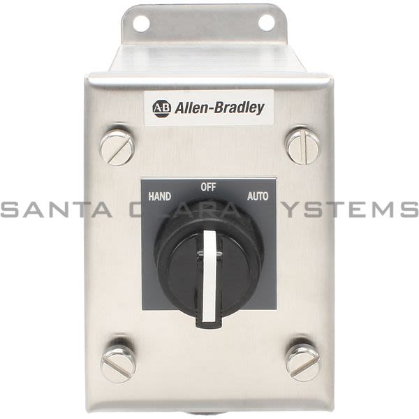 Allen Bradley 800R-R3HA4TL Selector Switch Station, NEMA 4, 4X, 13, Stainless Steel Product Image