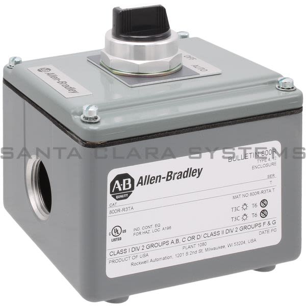 Allen Bradley 800R-R3TA Selector Switch Station Product Image