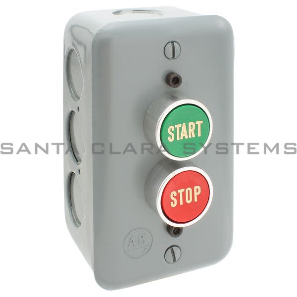 Allen Bradley 800S-2SBM Standard Duty Push Button Start Stop Maintained NEMA 1 Product Image