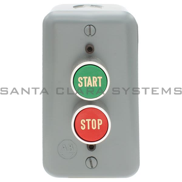 Allen Bradley 800S-2SBM Standard Duty Push Button Start Stop Maintained NEMA 1 Product Image