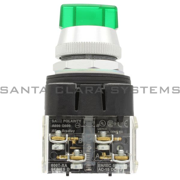 Allen Bradley 800T-12JG5KB7AX Selector Switch Product Image
