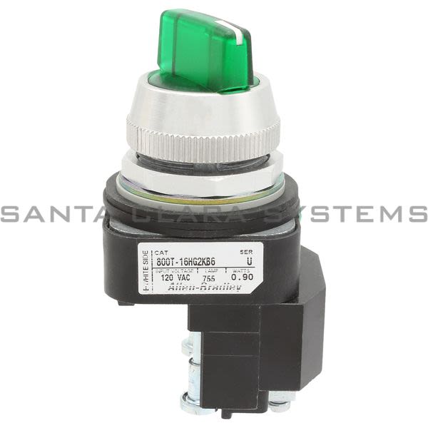 Allen Bradley 800T-16HG2KB6 Selector Switch Product Image