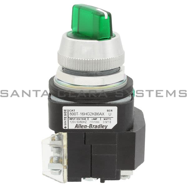 Allen Bradley 800T-16HG2KB6AX Selector Switch Product Image