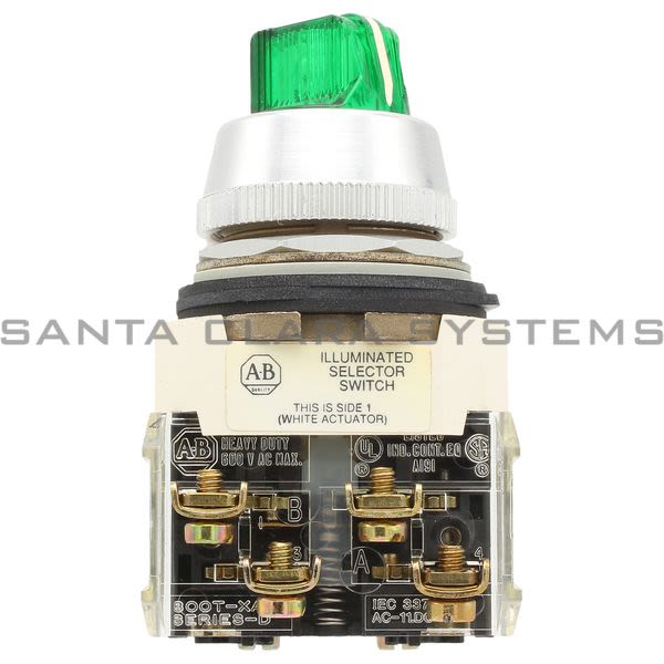 Allen Bradley 800T-16HG4KL8AX Selector Switch Product Image