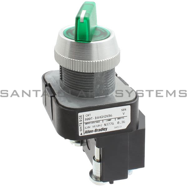 Allen Bradley 800T-16HGH2KB6 Selector Switch Product Image