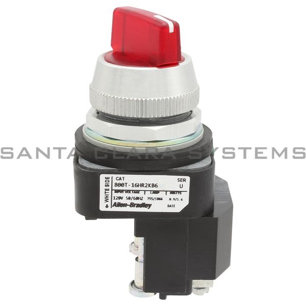 Allen Bradley 800T-16HR2KB6 Selector Switch Product Image