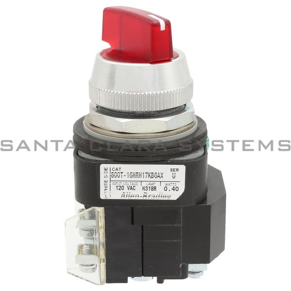 Allen Bradley 800T-16HRH17KB6AX Selector Switch Product Image