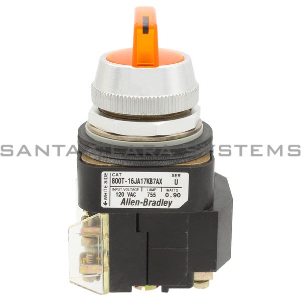 Allen Bradley 800T-16JA17KB7AX Selector Switch Product Image