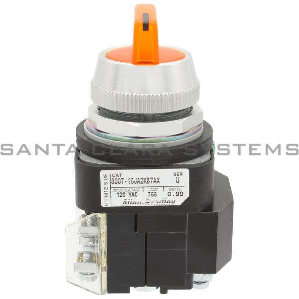 Allen Bradley 800T-16JA2KB7AX Selector Switch Product Image